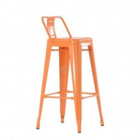 Барный стул Barneo N-242 Tolix Style 2003 Оранжевый в Новоуральске - novouralsk.mebel-74.com | фото