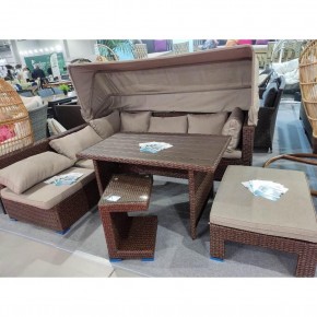 Комплект мебели с диваном AFM-320B-T320 Brown в Новоуральске - novouralsk.mebel-74.com | фото