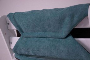 Комплект растущий стул и подушки Конёк Горбунёк Комфорт  (Серый металлик, Волна) в Новоуральске - novouralsk.mebel-74.com | фото