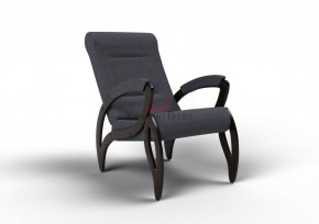 Кресло для отдыха Зельден 20-Т-ГР (ткань/венге) ГРАФИТ в Новоуральске - novouralsk.mebel-74.com | фото