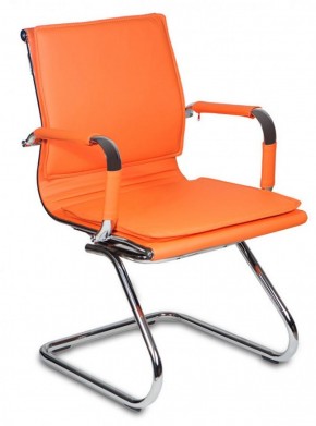 Кресло для посетителя Бюрократ CH-993-Low-V/orange оранжевый в Новоуральске - novouralsk.mebel-74.com | фото
