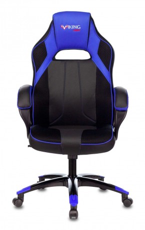 Кресло игровое Бюрократ VIKING 2 AERO BLUE черный/синий в Новоуральске - novouralsk.mebel-74.com | фото