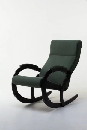 Кресло-качалка КОРСИКА 34-Т-AG (зеленый) в Новоуральске - novouralsk.mebel-74.com | фото