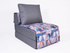 Кресло-кровать бескаркасное Харви (серый-сноу деним) в Новоуральске - novouralsk.mebel-74.com | фото