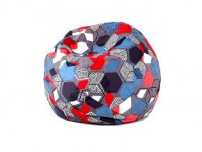 Кресло-мешок Мяч M (Geometry Slate) в Новоуральске - novouralsk.mebel-74.com | фото