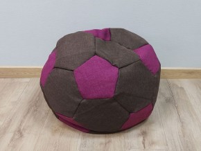 Кресло-мешок Мяч S (Savana Chocolate-Savana Berry) в Новоуральске - novouralsk.mebel-74.com | фото