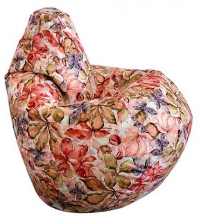 Кресло-мешок Цветы L в Новоуральске - novouralsk.mebel-74.com | фото