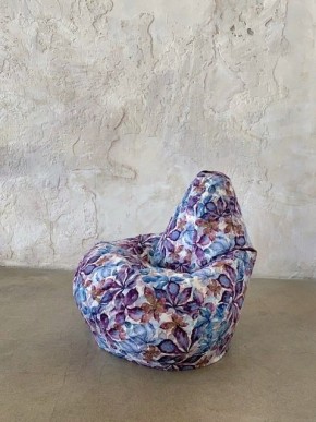 Кресло-мешок Цветы L в Новоуральске - novouralsk.mebel-74.com | фото