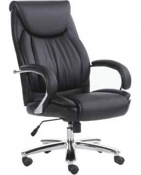 Кресло офисное BRABIX PREMIUM "Advance EX-575" (хром, экокожа, черное) 531825 в Новоуральске - novouralsk.mebel-74.com | фото