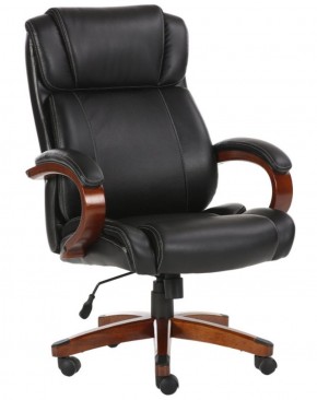 Кресло офисное BRABIX PREMIUM "Magnum EX-701" (дерево, рециклированная кожа, черное) 531827 в Новоуральске - novouralsk.mebel-74.com | фото