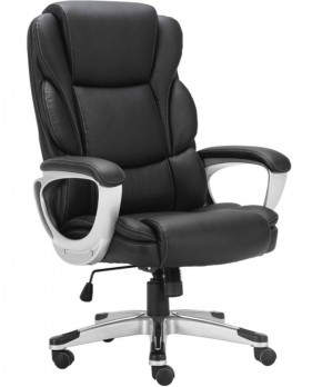 Кресло офисное BRABIX PREMIUM "Rest EX-555" (пружинный блок, экокожа, черное) 531938 в Новоуральске - novouralsk.mebel-74.com | фото