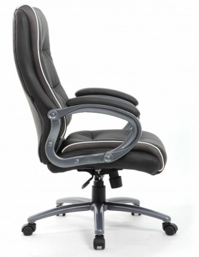 Кресло офисное BRABIX PREMIUM "Strong HD-009" (экокожа черная, ткань серая) 531945 в Новоуральске - novouralsk.mebel-74.com | фото