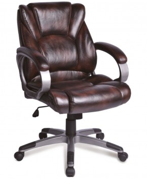 Кресло офисное BRABIX "Eldorado EX-504" (коричневое) 530875 в Новоуральске - novouralsk.mebel-74.com | фото