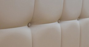 Кровать двойная Хлоя 160 + ортопед + ПМ + дно (арт. Пегасо капучино к/з (бежево-коричневый)) в Новоуральске - novouralsk.mebel-74.com | фото