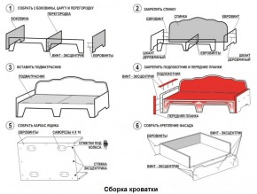 Кровать Фея 1900 с двумя ящиками в Новоуральске - novouralsk.mebel-74.com | фото