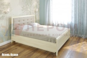 Кровать КР-1033 с мягким изголовьем в Новоуральске - novouralsk.mebel-74.com | фото