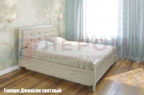 Кровать КР-1034 с мягким изголовьем в Новоуральске - novouralsk.mebel-74.com | фото