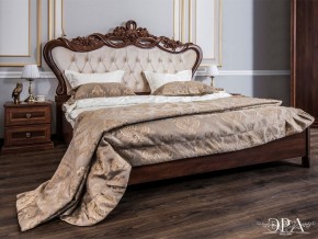 Кровать с мягким изголовьем Афина 1600 (караваджо) в Новоуральске - novouralsk.mebel-74.com | фото