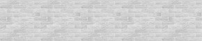 Кухонный фартук 610х3000х1,5 (композит) КМ Кирпич серый в Новоуральске - novouralsk.mebel-74.com | фото