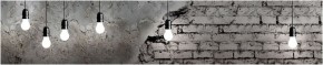 Кухонный фартук с тиснением «бетон» матовый KMB 020 (3000) в Новоуральске - novouralsk.mebel-74.com | фото