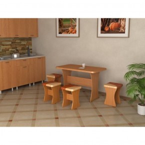 Кухонный стол и 4 табурета Титул в Новоуральске - novouralsk.mebel-74.com | фото