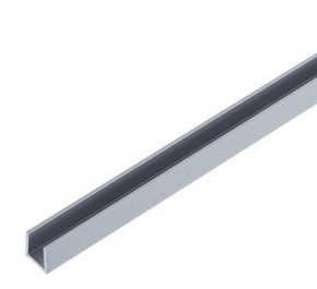 Планка торцевая "П" 4 мм для стеновой панели (алюминий) в Новоуральске - novouralsk.mebel-74.com | фото