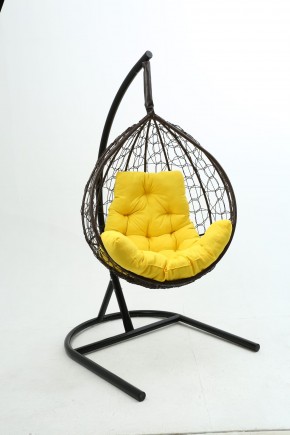 Подвесное кресло Бароло (коричневый/желтый) в Новоуральске - novouralsk.mebel-74.com | фото