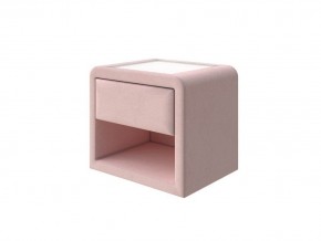 PROxSON Тумба Cube (Ткань: Велюр Ultra Розовый мусс) 52x41 в Новоуральске - novouralsk.mebel-74.com | фото