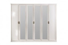 Шкаф 6-ти ств (2+2+2) с зеркалами Натали (комплект) в Новоуральске - novouralsk.mebel-74.com | фото