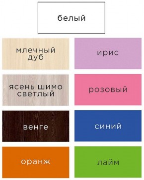 Шкаф ДМ 800 с 2-мя ящиками (розовый) в Новоуральске - novouralsk.mebel-74.com | фото