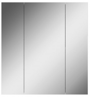 Шкаф-зеркало Норма 65 3 двери АЙСБЕРГ (DA1640HZ) в Новоуральске - novouralsk.mebel-74.com | фото