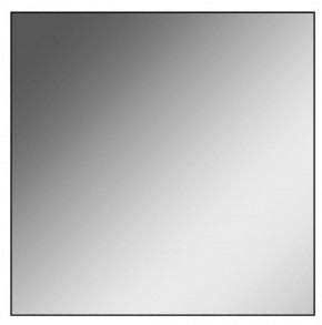 Зеркало Corsica 600х600 black без подсветки Sansa (SB1064Z) в Новоуральске - novouralsk.mebel-74.com | фото