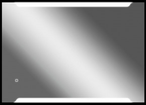 Зеркало Оттава 1000х700 с подсветкой Домино (GL7028Z) в Новоуральске - novouralsk.mebel-74.com | фото